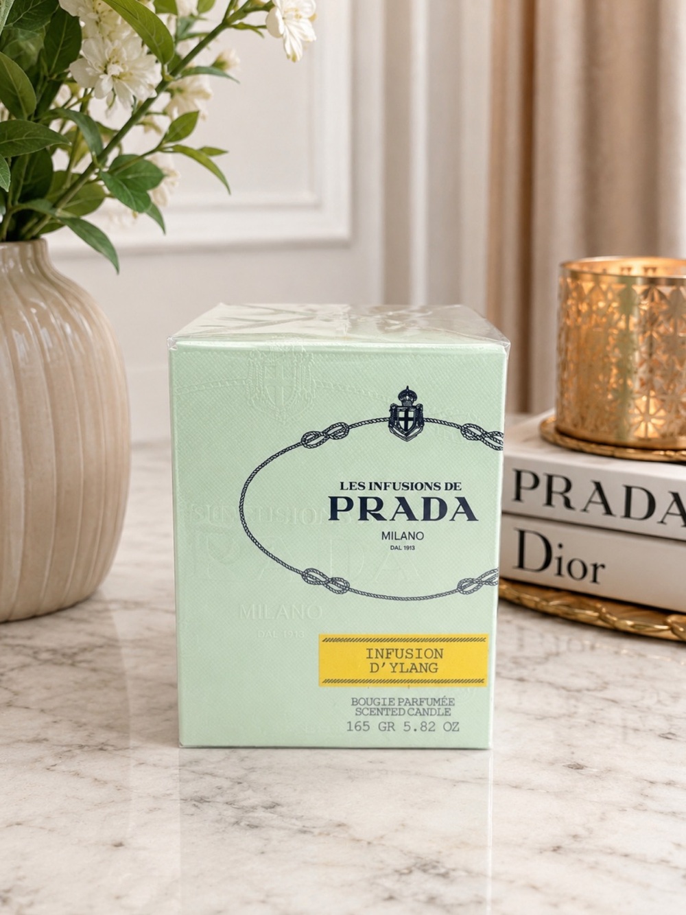 Les Infusions de Prada "Infusion d'Ylang" Scented Candle 165g / 5.82 oz NIB